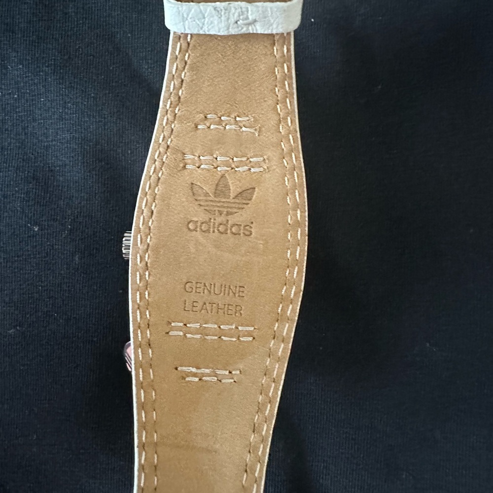 Adidas Tan Leather Strap - Picture 3 of 3
